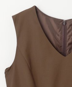 GRACE CONTINENTAL タックフレアロングワンピース