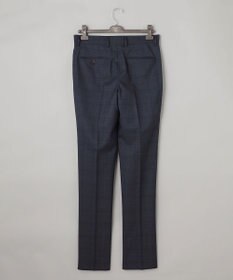 GOTAIRIKU シワになりにくい【御幸毛織/みゆきけおり】DRYSPINNER 平織スーツ_ネイビー格子