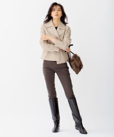 23区 【CLASSY.1月号掲載】VIOLAd'ORO FITCH ファー ショルダー バッグ