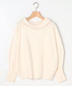 組曲 S 【加藤ローサさん着用 / 前後着用可】スムースストレッチロールネック ニット