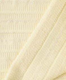 自由区 【WEB限定カラーあり・洗える】テクスチャーコットンブレンドニット アウター