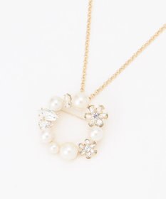 TOCCA BOUQUET BROOCH NECKLACE 2WAY ブローチネックレス