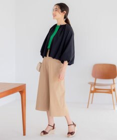 組曲 【洗える】サッカーストレッチ ブルゾン