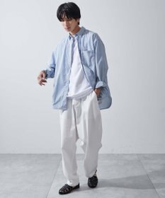 WEGO 【ユニセックス着用ITEM/ウエストゴム/手洗い可】チノイージーワイドパンツ