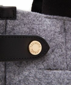 TOPKAPI 【TREASURE TOPKAPI】イタリアンフェルト サイドベルト トートバッグ