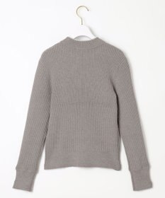 ANY SIS 【洗える】ネックパール調リブ ニット