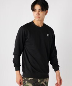 FILA GOLF／marie claire 【FILA GOLF】ベーシックロングスリーブスウェット