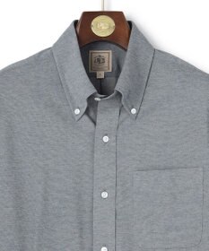 J.PRESS MEN 【Single Needle Tailoring】スムースフィールハイゲージニットシャツ / B.D.