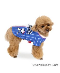PET PARADISE スヌーピー ベースボール Ｔシャツ 《ブルー》 小型犬