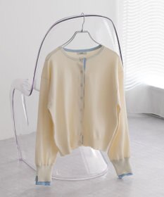 earth music&ecology 【予約】カラーコンビニットカーディガン