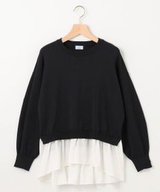 組曲 ストレッチクリアドッキング ニットプルオーバー