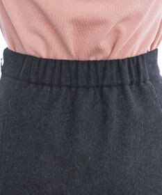 Tiaclasse 【洗える】ウール調フレアスカート