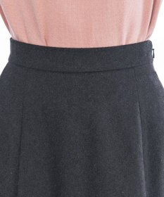 Tiaclasse 【洗える】ウール調フレアスカート