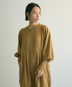 Green Parks ａ．ポンチ袖ボリュームワンピース