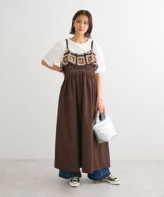 Green Parks デニムバギーパンツ