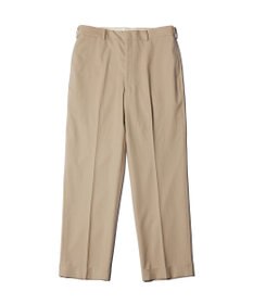 J.PRESS MEN 【J.PRESS ORIGINALS】Magic Cuba Wool Cotton Hopsack New Piped Stem Slacks