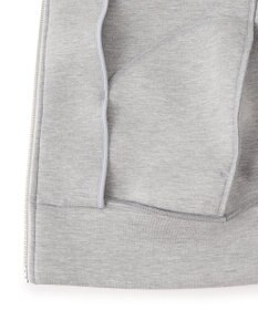 ICB 【洗える】 ビスコースエアーボンディング ジップアップフーディ