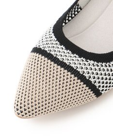 steppi 【洗える/撥水】パターンメッシュ パンプス