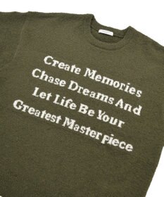 Green Parks ブークレロゴニットチュニック