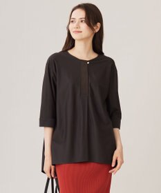 自由区 L 【カタログ掲載・洗える】リヨセルコットンツイル ブラウス