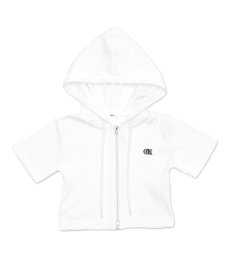 WEGO リブハンソデジップパーカー