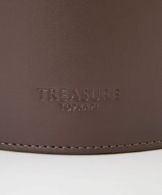 TOPKAPI 【TREASURE TOPKAPI】フェイクレザー バケツ 巾着 ショルダー バッグ