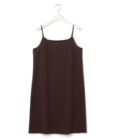 23区 【洗える】マットナイロンタフタ シャツワンピース