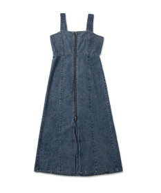 WEGO デニムWジップジャンスカ