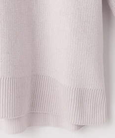 組曲 L 【WEB限定】襟付き片畔ニットプルオーバー