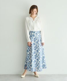 YECCA VECCA アクセサリー付きブラウス