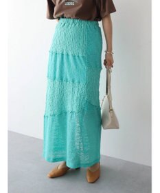 Green Parks パッチワーク風メロースカート