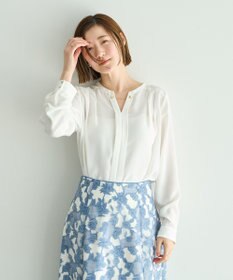 YECCA VECCA アクセサリー付きブラウス