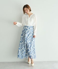 YECCA VECCA アクセサリー付きブラウス