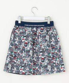 23区GOLF 【WOMEN】【撥水】パリマップ総柄スカート