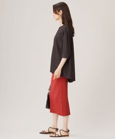 自由区 L 【カタログ掲載・洗える】リヨセルコットンツイル ブラウス