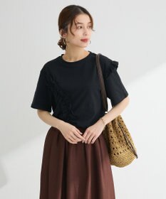 Green Parks ・Ｐｅｔｉｔ　Ｆｌｅｕｒ　アシンメトリーフリルＴＥＥ