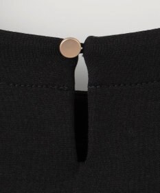 ANY SIS 【洗える】サテンコンビダンボール ワンピース