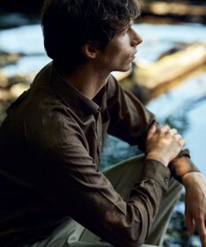 JOSEPH ABBOUD 【キングサイズ・サスティナブル素材】小紋プリント シャツ