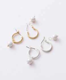 Pisceans 2wayドロップパールフープピアス