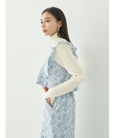 earth music&ecology 隠れウサギ柄ビスチェ