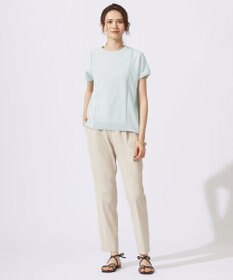 自由区 【カタログ掲載・セットアップ対応・接触冷感・UVケア・洗える】ファンクショナルクロステーパード パンツ