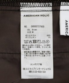 AMERICAN HOLIC 美・美・美ツイードワイドパンツ