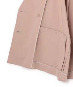 BEIGE， SPINEL / ハーフスリーブ ダブルジャケット