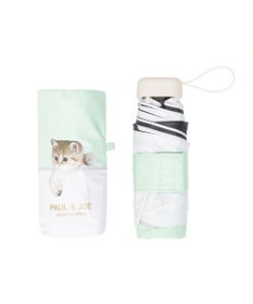 MOONBAT 【一級遮光/コンパクト】PAUL & JOE 晴雨兼用 折りたたみ日傘 軽量 スウィンギングヌネット