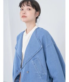 earth music&ecology ビッグカラーショートジャケット