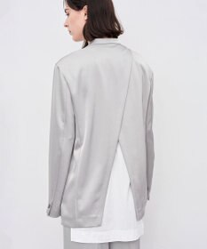 uncrave シャイニーダブルサテン ジャケット