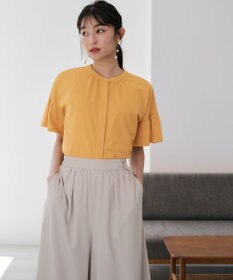 ANY SIS 【UVケア・接触冷感】汗ジミ防止加工カット ブラウス