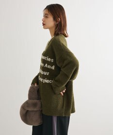 Green Parks ブークレロゴニットチュニック