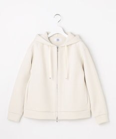 J.PRESS LADIES L ダンボールジャージー パーカー