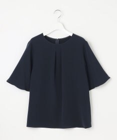 自由区 【XSサイズ～/洗える/セット可】ダブルクロス ブラウス